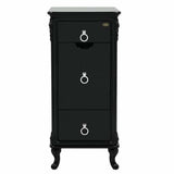 Florence Styling Station Cabinet Black DIR