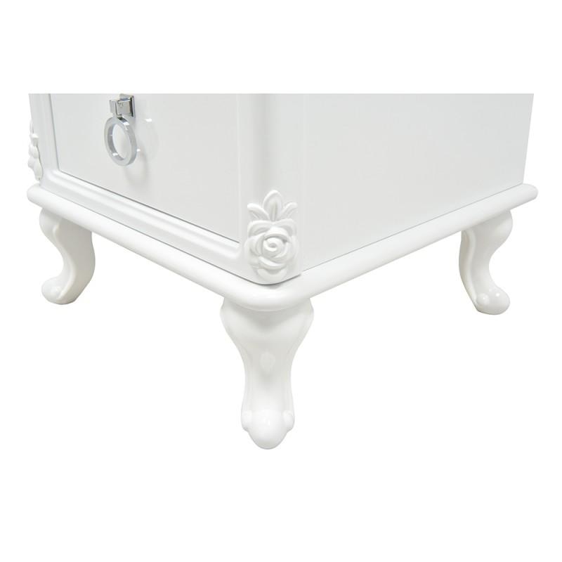 Florence Trolley Cart Small White DIR - Trolleys
