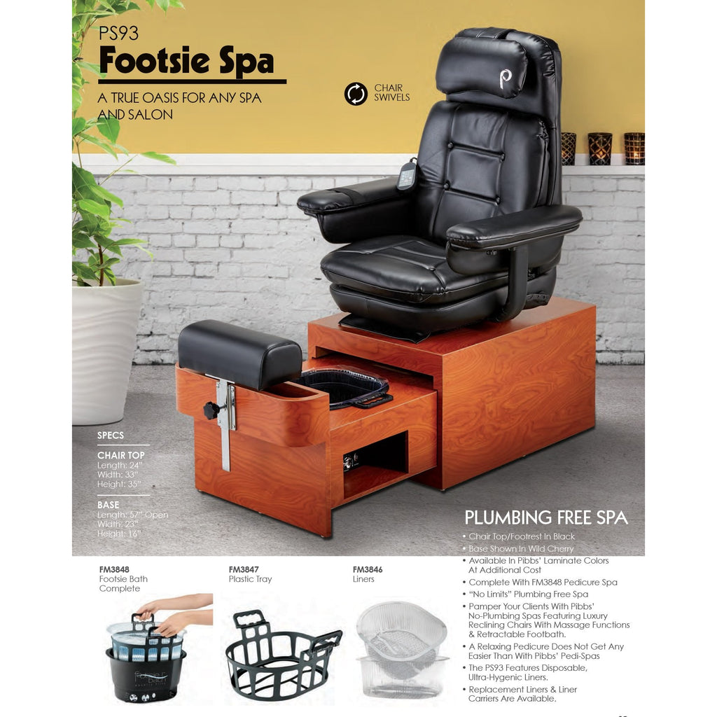 Footsie Pedicure Spa Pibbs - Pedicure Chairs