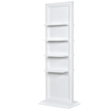 Gondola Free Standing Double Retail Display Shelf White DIR