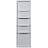 Gondola Single Retail Display Shelf Silver DIR