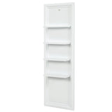 Gondola Single Retail Display Shelf White DIR