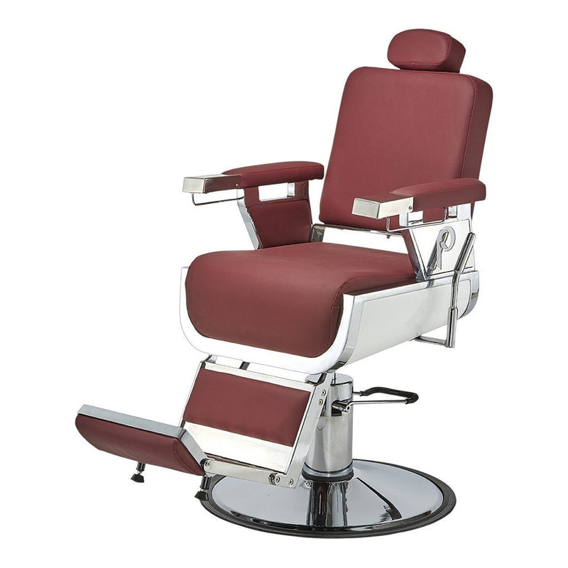 Grande Barber Chair 660 Red Pibbs - Barber Chairs
