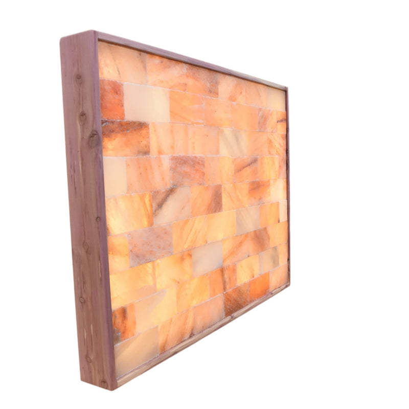 The Himalayan Salt Frame TouchAmerica by TouchAmerica is perfect for any wellness facility.