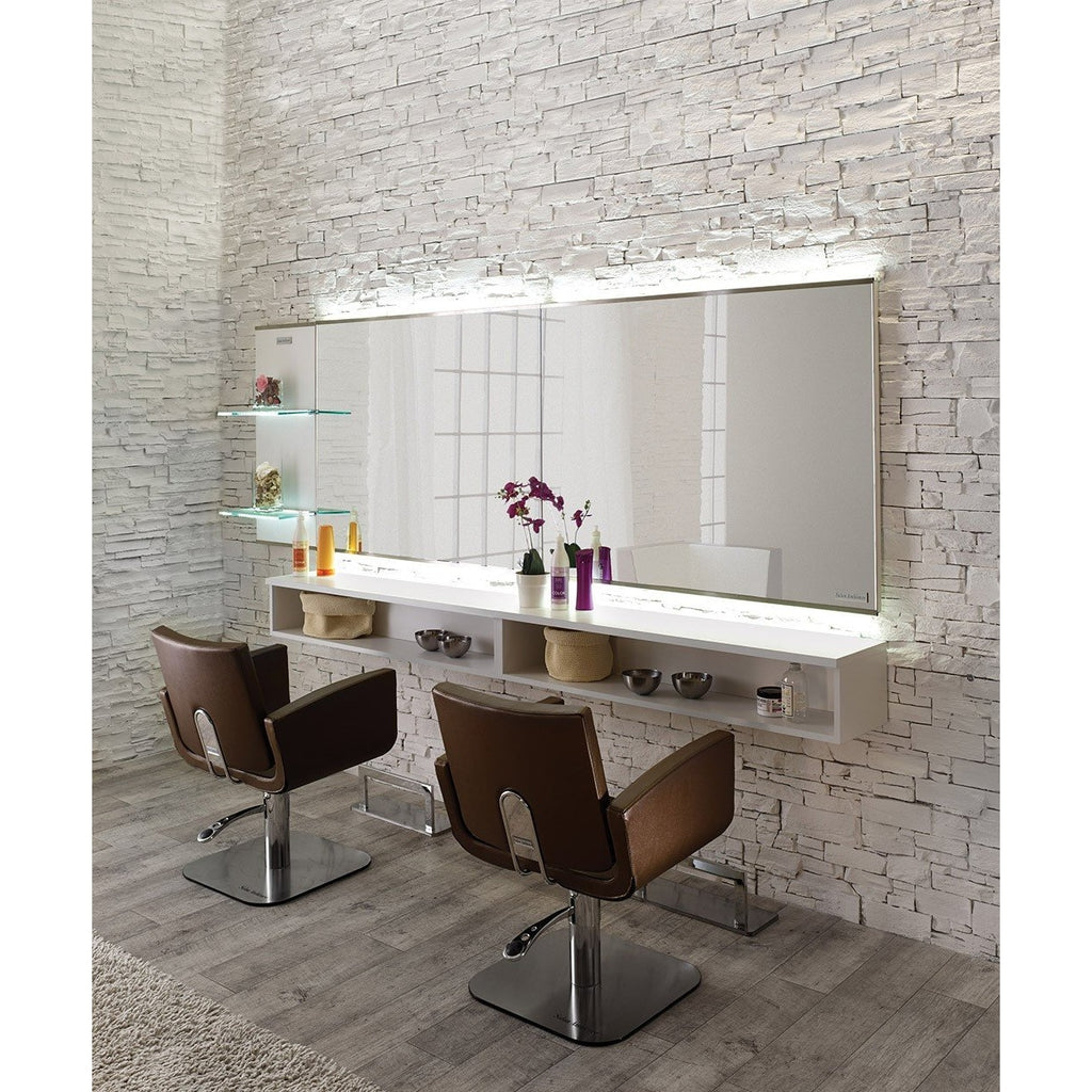 Horizon Mirror Styling Station w/ Storage Salon Ambience - Styling Stations