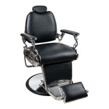 Jaguar Barber Chair Black Jeffco