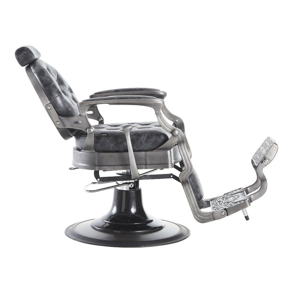 Kaiser Barber Chair Distressed Vintage Black DIR - Barber Chairs