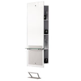 Lisboa Mirror Styling Station w/ Storage Salon Ambience