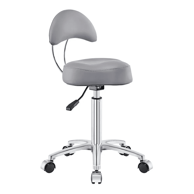 Medusa Salon Stool Grey DIR - Stools