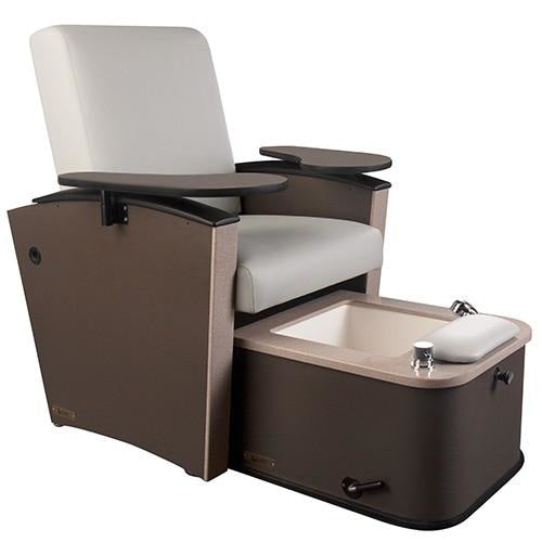 Mystia Pedicure Chair with Plumbed Footbath Living Earth Crafts - Pedicure Chairs
