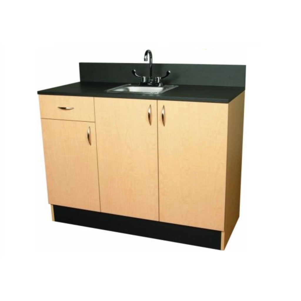 Jeffco Organizer Sink Cabinets 48 Wide - Wet Stations