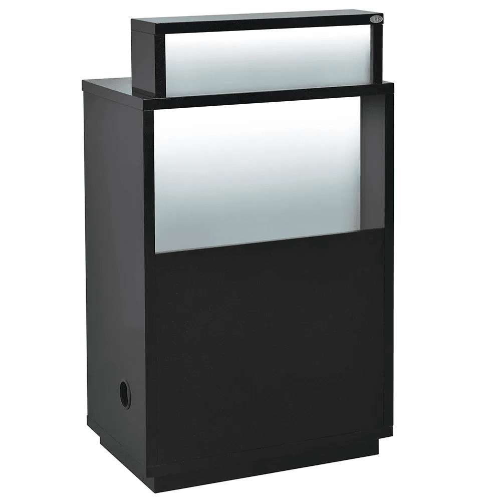 Orsacchiotto LED Lighting Reception Desk Black DIR - Reception Desks