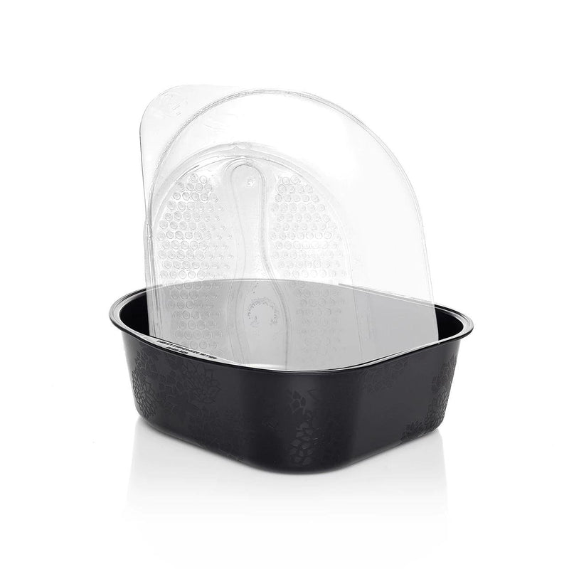 Pedicure Tub with Disposable Liners in Black Belava - Disposable Liners