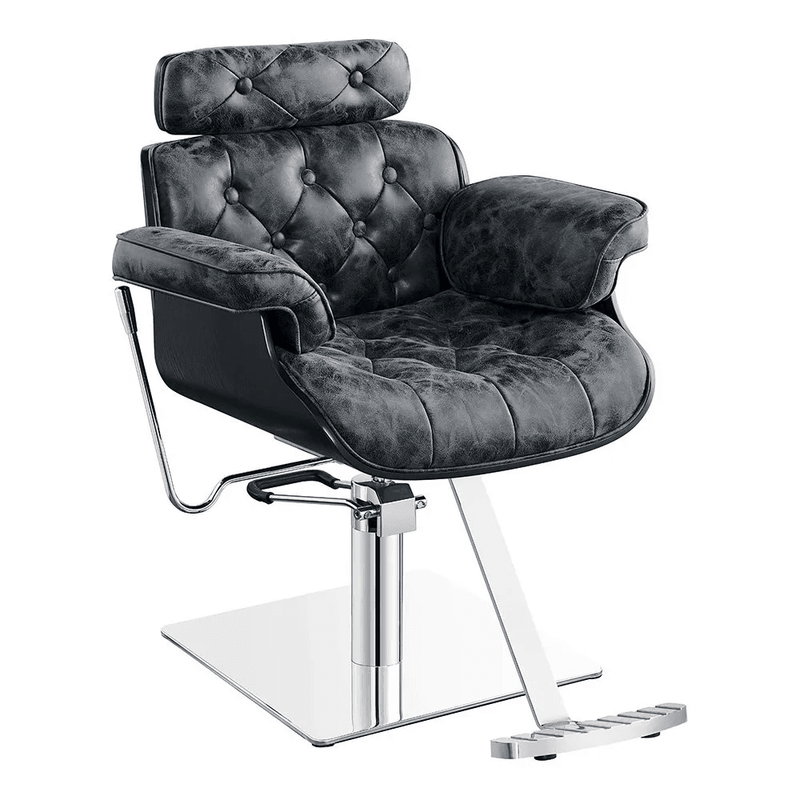Grey best sale salon chairs