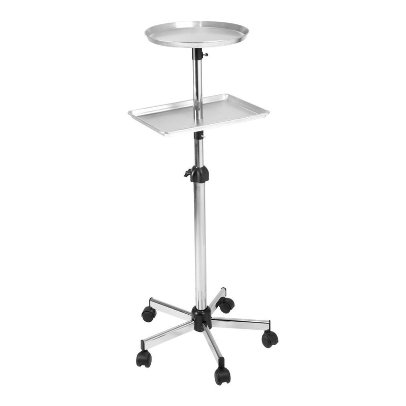 Round Metal Mayo Utility Tray with Shelf ART68 Pibbs - Trays