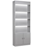 Showcase Retail Display Shelf Grey DIR