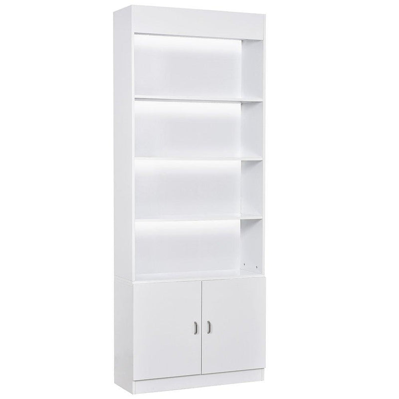 Showcase Retail Display Shelf White DIR - Retail Displays