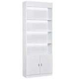 Showcase Retail Display Shelf White DIR