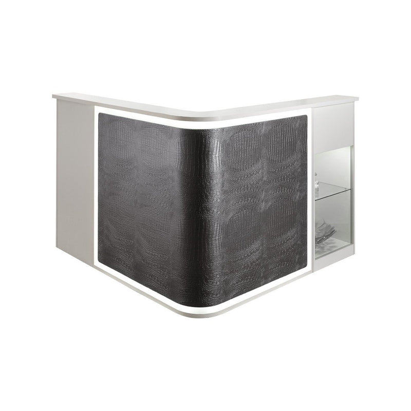 Smart Italian Reception Desk w/ LED Light Salon Ambience RD216 - Reception Desks