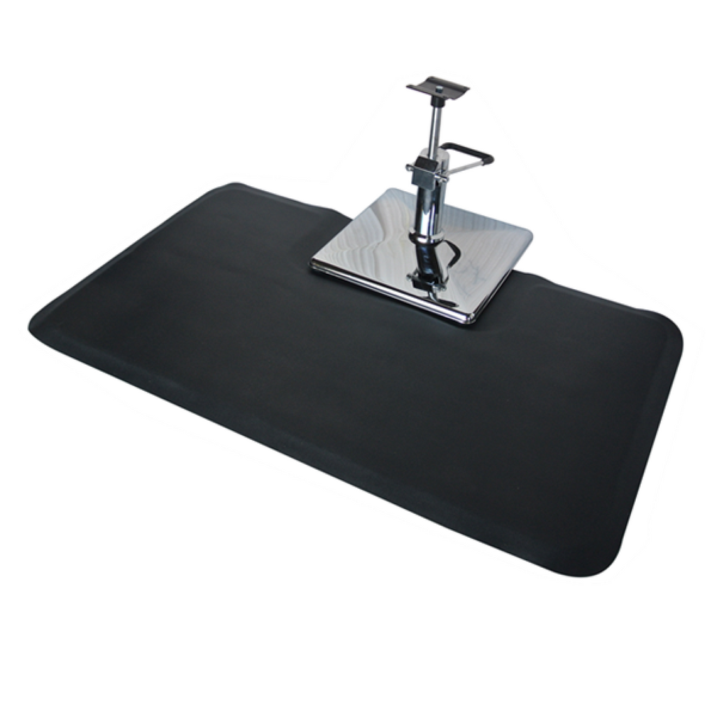 Square Salon Floor Mat AGS Beauty AGS-SM-B4 - Floor Mats