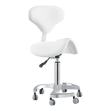 Tao Saddle White Stool