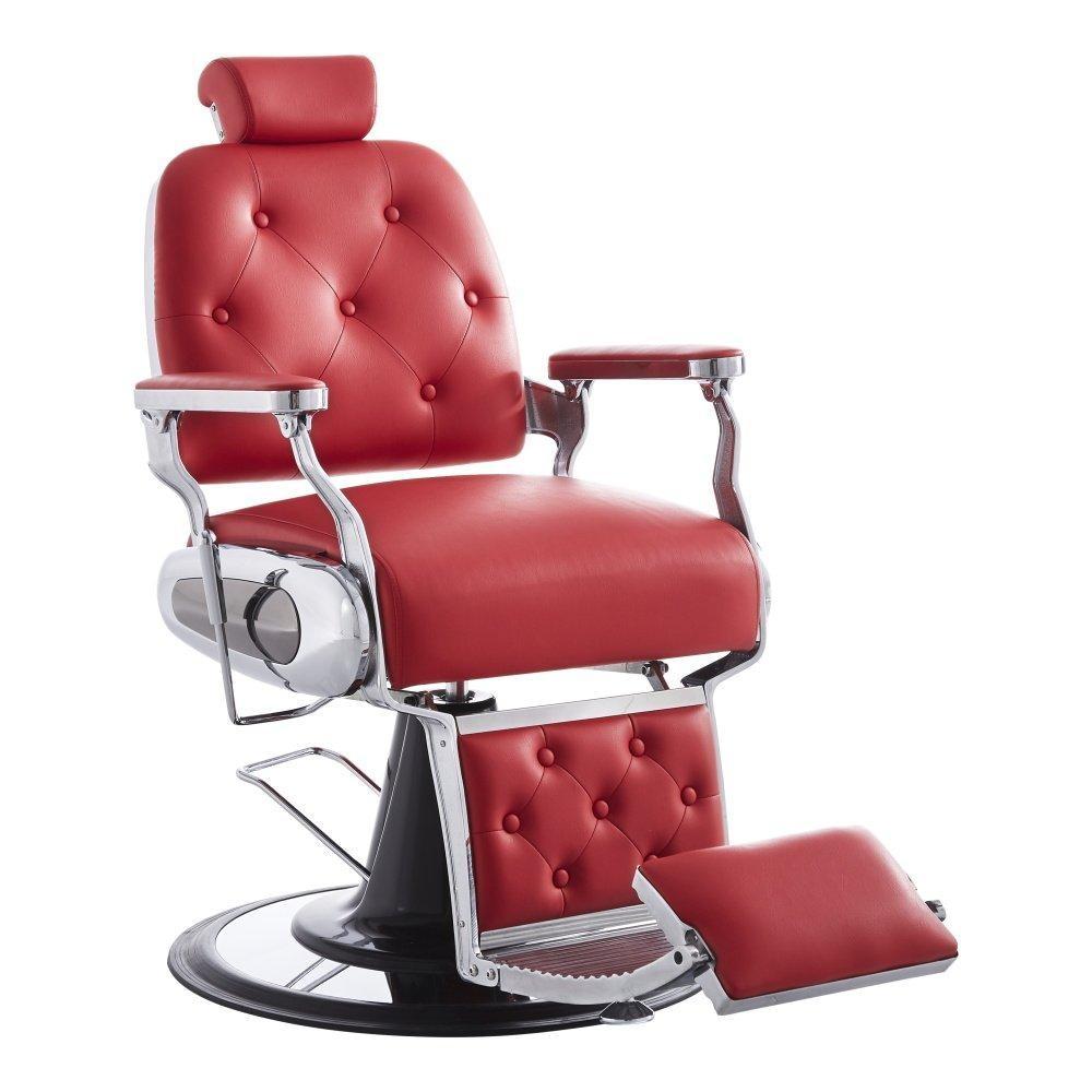 Titan Barber Chair Red - Barber Chairs