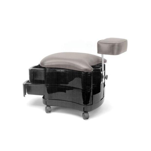 Two Shelf Pedi Stool with Footrest 2033 - Stools
