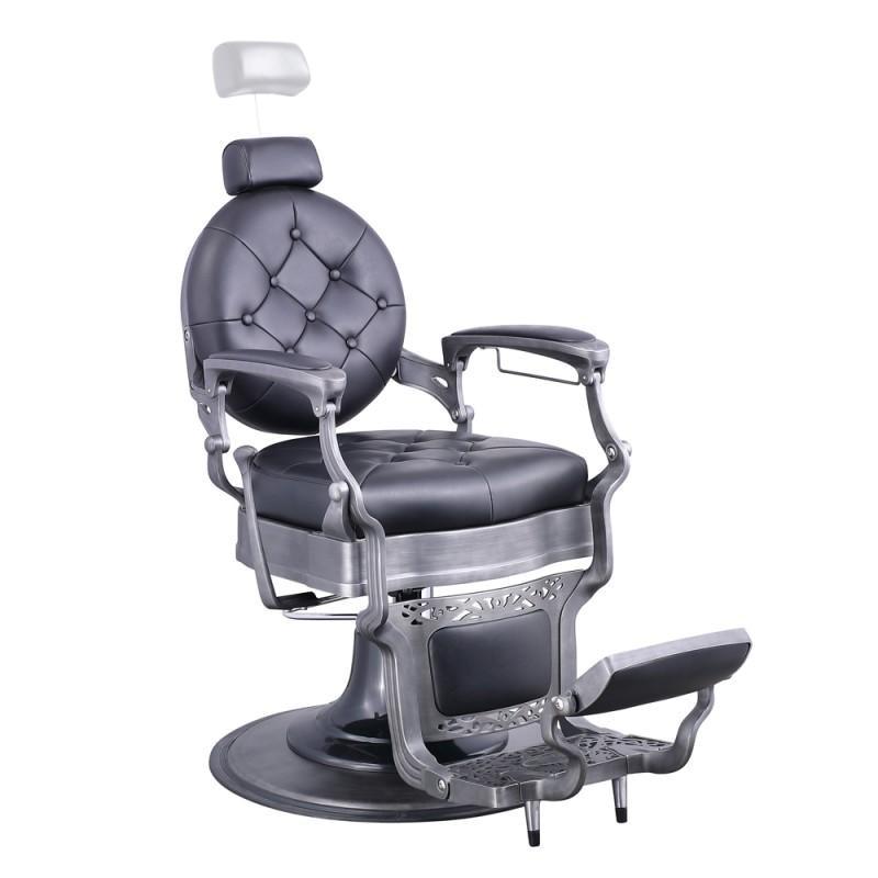 Vanquish Brushed Frame Barber Chair DIR - Barber Chairs