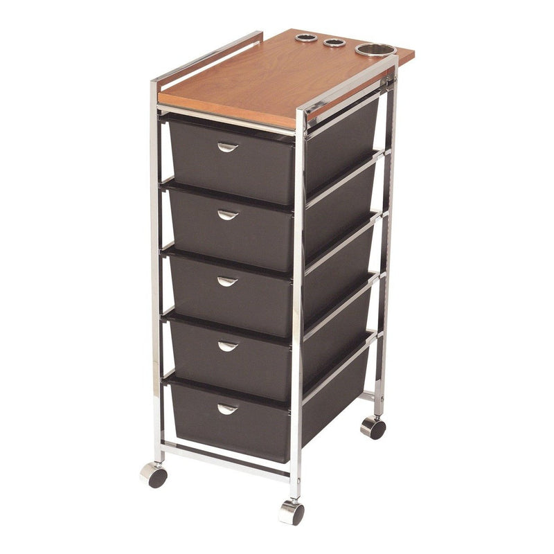 Wood Top Utility Cart D29 Pibbs - Trolleys